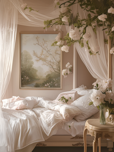 A Princess' Dreamy Room with Lovely Decorations
