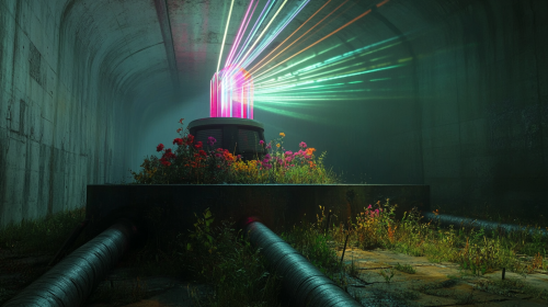 A Prism shining light on flowers in complex