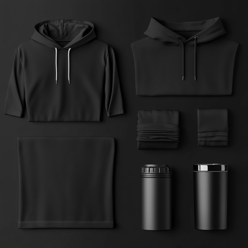 A Professional Mockup Bundle of Blank Items