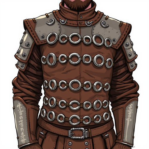 A Strong Armor Made of Leather and Rings
