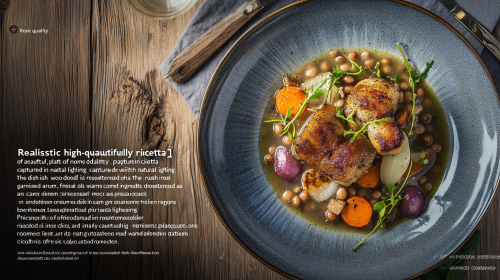 A Warm Lentil Soup Dish on Rustic Table
