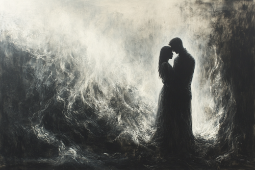 A Woman of Pure Light in Heaven