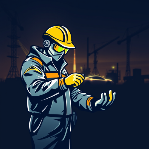 A logo representing a cyberpunk engineering solution.