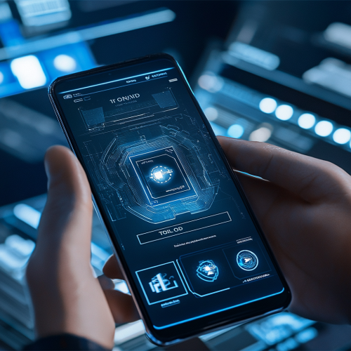 A person gets a special ID number token