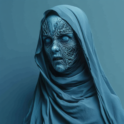 A possessed nun with demons in her head