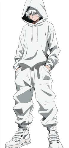 A powerful, cool hero with Chakra Energy.