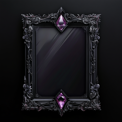 A shiny, detailed anime card with magic gem.