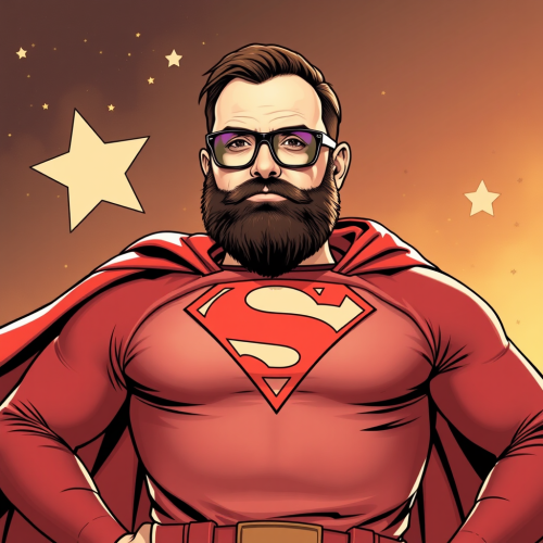 A superhero named Charles Hoskinson fights for Cardano.