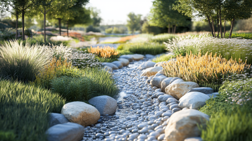 ALT Image text: Efficient irrigation systems and water-efficient plant selection needed. ALT Image text: Efficient irrigation systems and water-efficient plant selection needed.