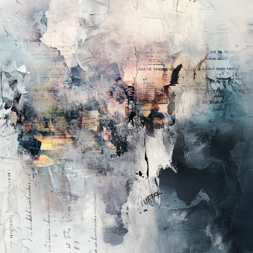 Abstract Album Cover: Meaningless Phrase Concept Abstract Album Cover: Meaningless Phrase Concept