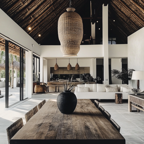 An Eclectic Modern Bali Villa Interior Design