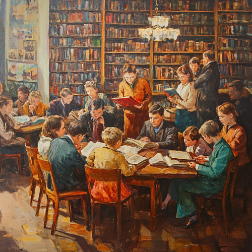 Authors visit library for readings and meetings