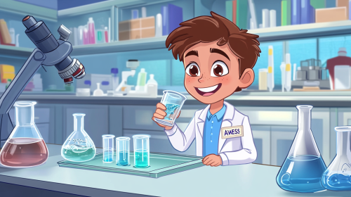 Awess the Scientist: Water Exploration in Lab