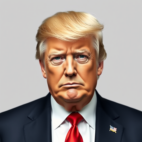 Blend Modi and Trump's faces to create new face.