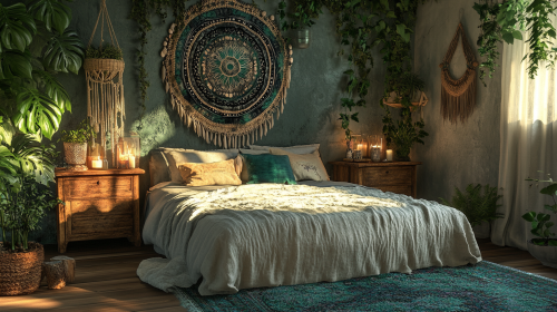 Boho Witchy Bedroom: Ethereal Elements Escape Boho Witchy Bedroom: Ethereal Elements Escape