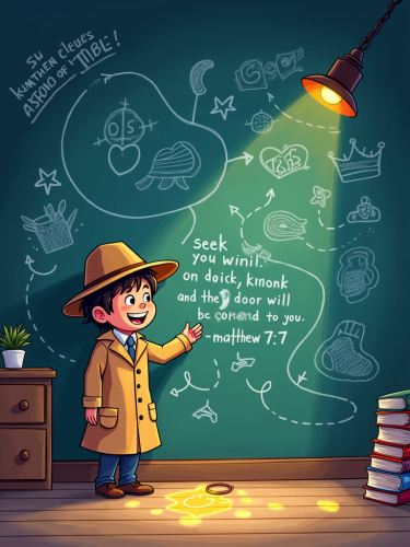 Child Detective Finding Jesus in a Mystery