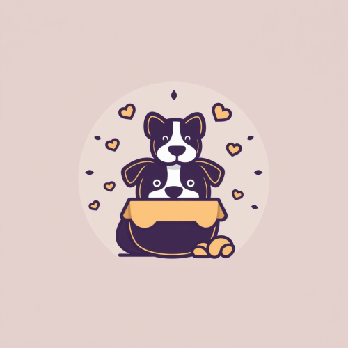 Colorful Icon for Pet Food Delivery App
