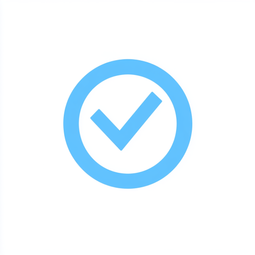 Colorful icon for evaluation or diagnosis app