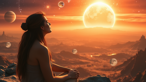 Contemplating Higher Truths on an Alien Planet