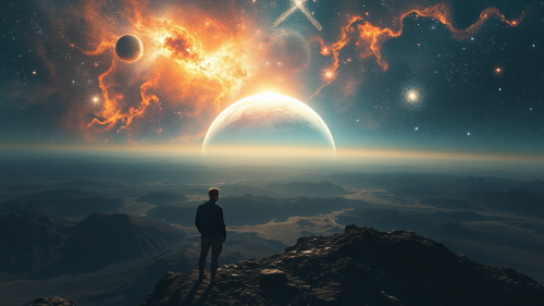 Contemplating Universal Truths on an Alien Planet