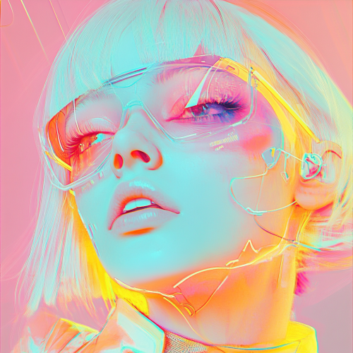 Conversation at Future Club with Expressive Eyes