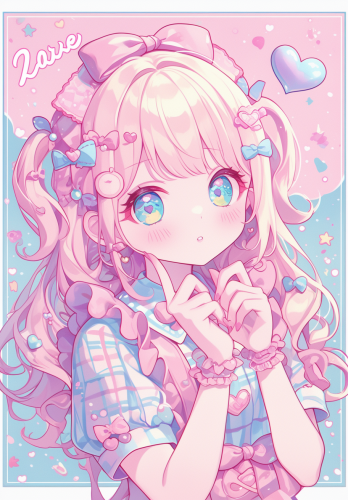 Design layout inspired by love live trading cards.