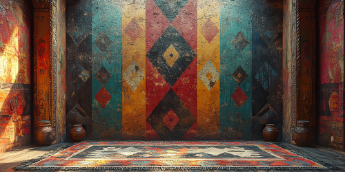 East African Textile Armband Tattoo Design