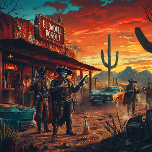 El Diablo Rojo - Mexican Cartel at Sunset