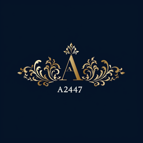 elegant-gold-logo-dark-blue-background