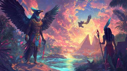 Enchanting Egyptian Gods Revealed in Vibrant Pantheon