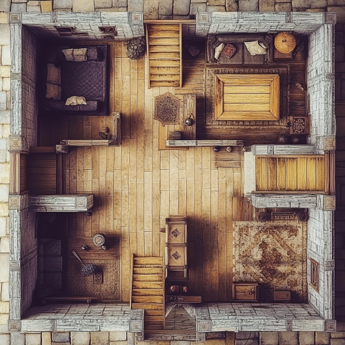 Exploring an Old House in High Definition