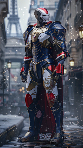 French-inspired Iron Man