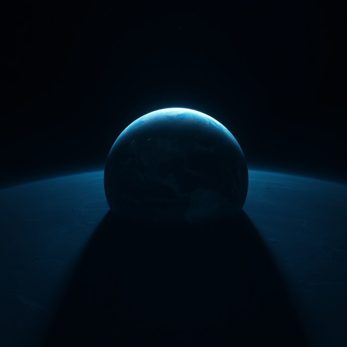 Frozen Earth in Loneliness and Isolation