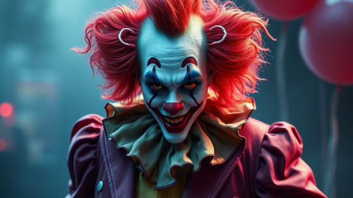 Full Body Art of 'It' the Clown