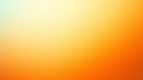 Gradient of warm oranges and cool blues background. Vintage feel.
