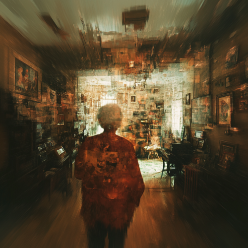 Grandma's Room Through Dementia Eyes: An Abstract Perspective