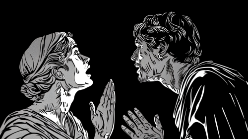 Grief and Cruelty in Classical Hamlet Scene