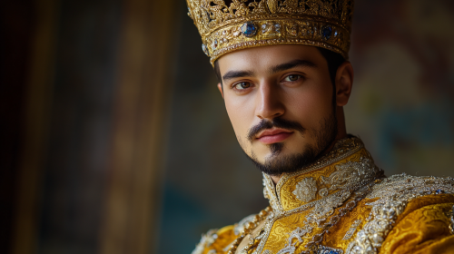 Handsome Romanian Prince's Photorealistic Portrait