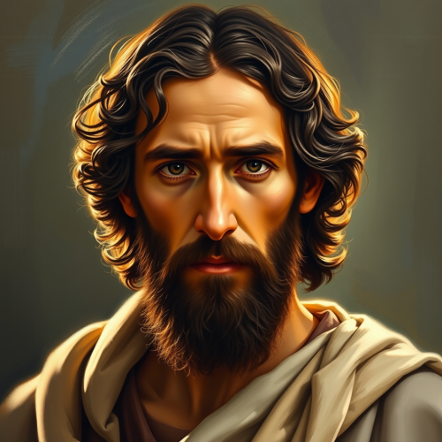 Historically Accurate Middle Eastern Jesus Portrait