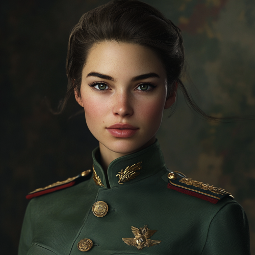 Isabelle The Military Officer: A Picture of Discipline