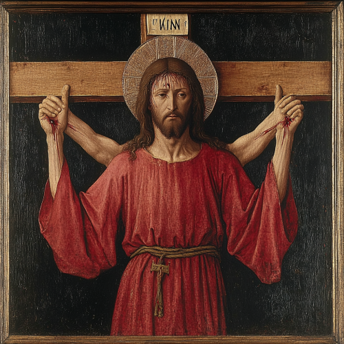 Jan van Eyck's Jesus with Four Arms