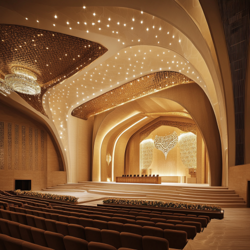 Jeddah Awards Ceremony Venue with Hijazi Architectural Elements