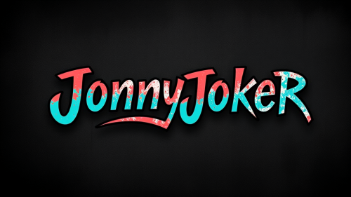 JonnyJokeR banner cover featuring creative lettering.