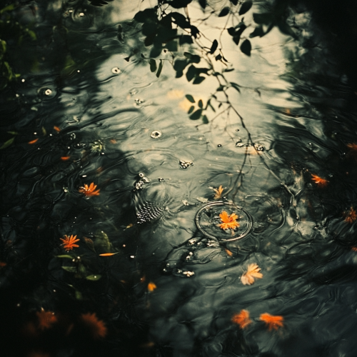 Life's Stream Dances Through Earth in Joy