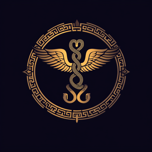 Luxurious Versace-style Logo for United MedTech Group