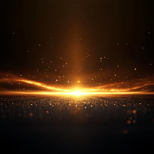 Luxurious beauty scene with golden light beams and dark gradient. Luxurious beauty scene with golden light beams and dark gradient.