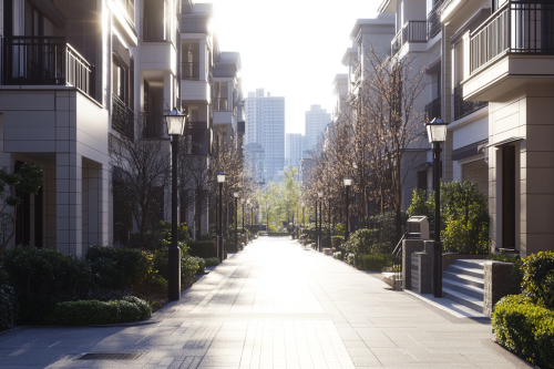 Luxury Japanese Condo Living in Upscale Urban Area