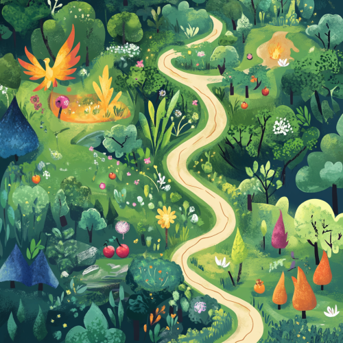 Magical Fairytale Map: Journey Through Avon Fragrances