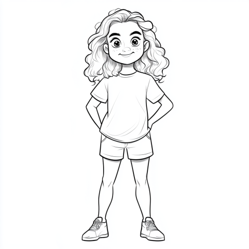 Makenzie, a young girl with bright eyes