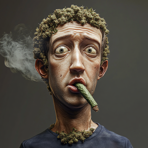 Mark Zuckerberg as Scary Halloween Nugget Character